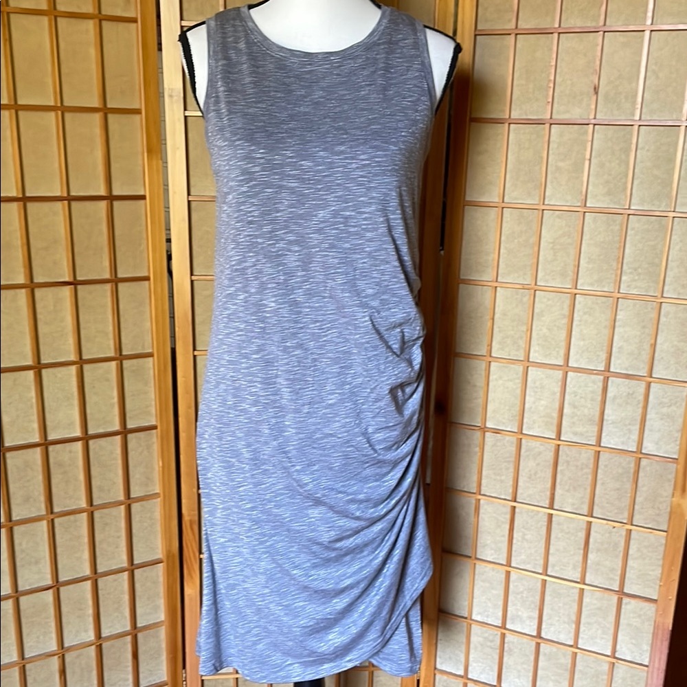TEC Gear Dress Activewear Gray DryTek Sleeveless Dress